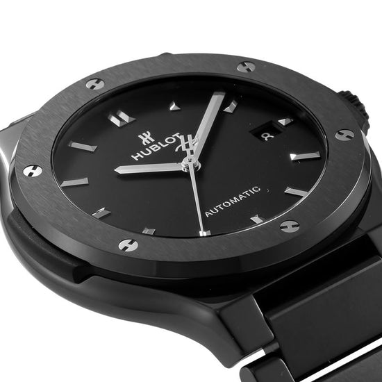 Hublot Replica Watch Classic Fusion Automatic 45mm Black Magic, 510.CM.1170.CM