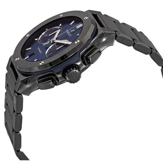 Hublot Replica Watch Classic Fusion Chronograph Automatic 45mm Ceramic Blue, 520.CM.7170.CM