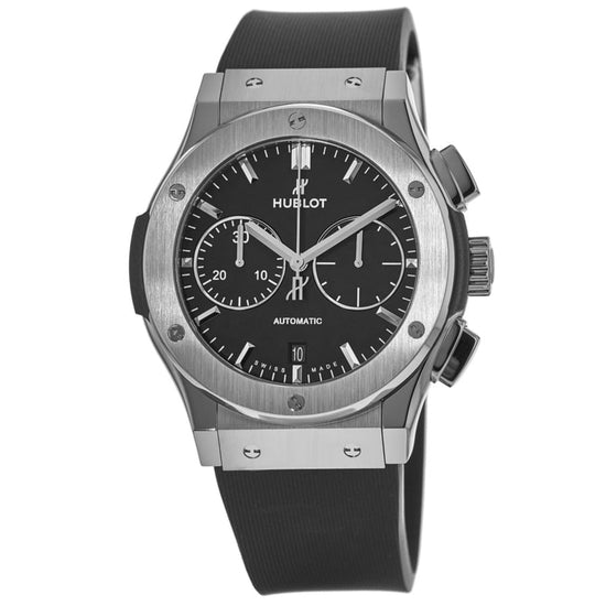 Hublot Replica Watch Classic Fusion Chronograph Titanium 45mm, 521.NX.1171.RX, bos and papers