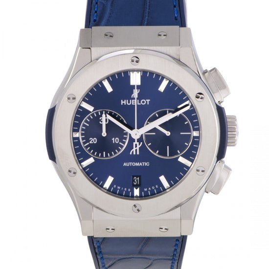 Hublot Replica Watch Classic Fusion Chronograph Titanium Blue 45mm, 521.NX.7170.LR