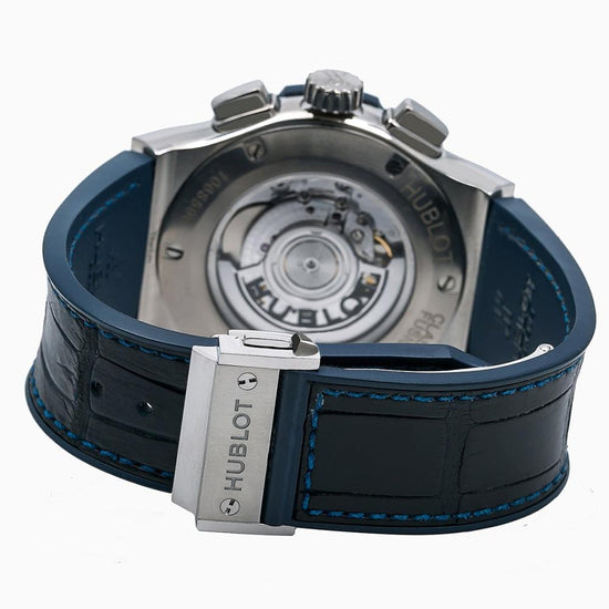 Hublot Replica Watch Classic Fusion Chronograph Titanium Blue 45mm, 541.NX.7170.LR