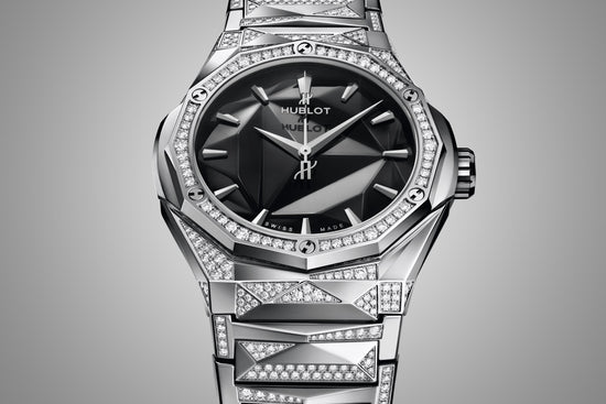 Hublot Replica Watch Classic Fusion ORLINSKI BRACELET TITANIUM ALTERNATIVE PAVÉ 550.NS.1800.NS.3804.ORL22