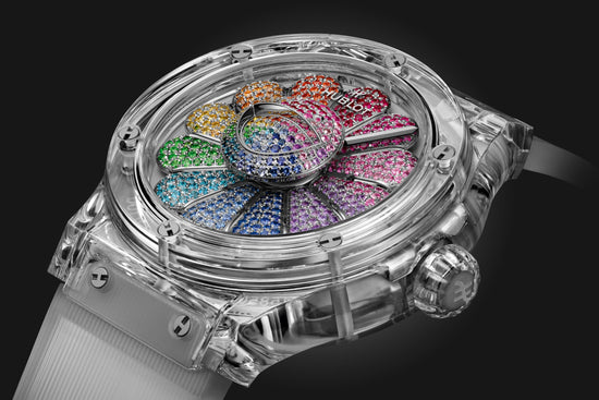 Hublot Replica Watch Classic Fusion TAKASHI MURAKAMI SAPPHIRE RAINBOW 507.JX.0800.RT.TAK21