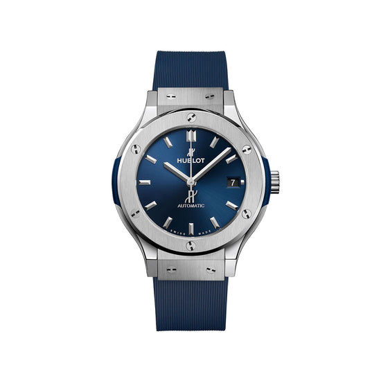 Hublot Replica Watch, Classic Fusion Titanium Blue, 565.NX.7170.RX