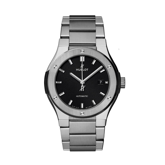 Hublot Replica Watch Classic Fusion Titanium Bracelet 42mm, 548.NX.1170.NX
