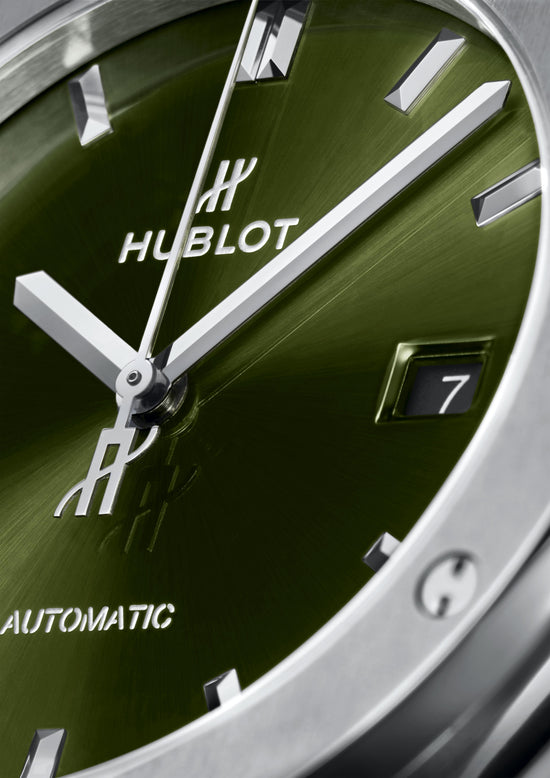 Hublot Replica Watch Classic Fusion Titanium Green 542.NX.8970.RX