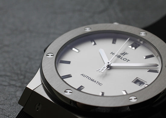 Hublot Replica Watch Classic Fusion Titanium Opalin 45mm, 511.NX.2611.RX