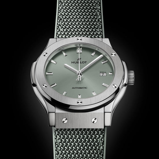 Hublot Replica Watch Classic Fusion Titanium Sage Green, 542.NX.891G.NR.