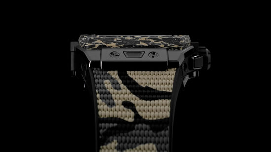 Hublot Replica Watch, Spirit of Big Bang Ceramic Carbon Beige Camo, Limited Edition, 42mm, 642 .CI.0191.RX.ECU23