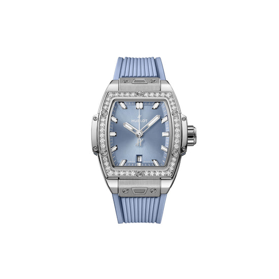 Hublot Replica Watch Spirit of Big Bang Steel Coal Blue Diamonds, 682.SX.717B.RX.1204.