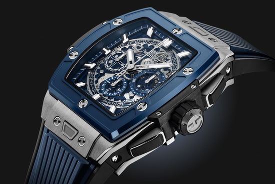 Hublot Replica Watch Spirit of Big Bang TITANIUM BLUE CERAMIC 642.NL.7170.RX