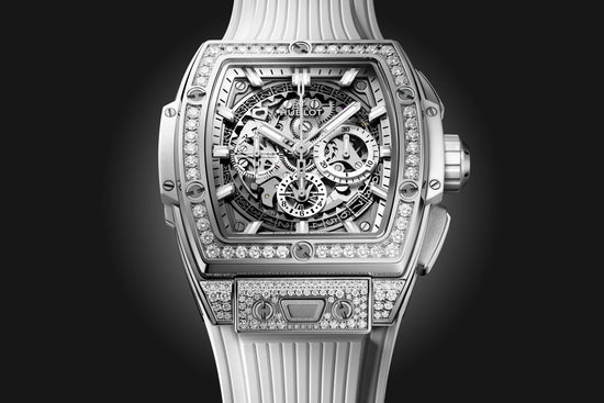 Hublot Replica Watch Spirit of Big Bang TITANIUM WHITE PAVÉ 642.NE.2010.RW.1604