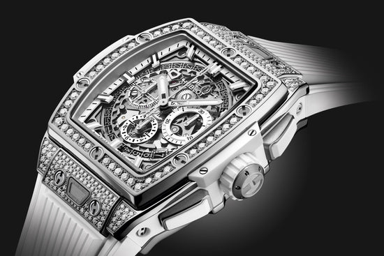 Hublot Replica Watch Spirit of Big Bang TITANIUM WHITE PAVÉ 642.NE.2010.RW.1604