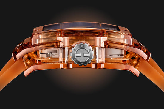 Hublot Replica Watch Spirit of Big Bang TOURBILLON ORANGE SAPPHIRE 645.JO.0120.RT
