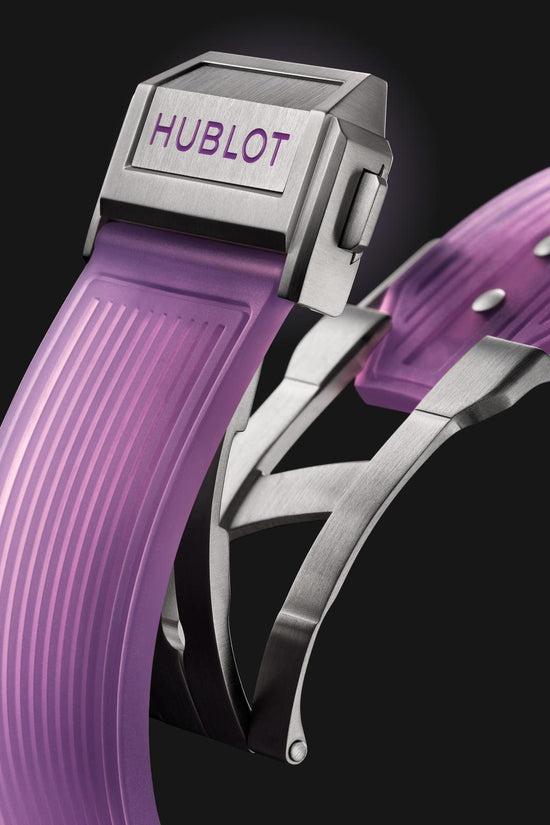 Hublot Replica Watch, Spirit of Big Bang Tourbillon Purple Sapphire 42mm, Limited Edition, 645.JM.0120.RT