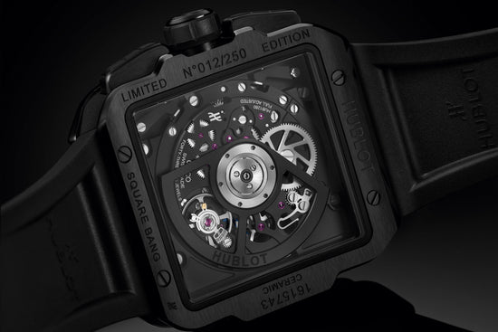 Hublot Replica Watch Square Bang UNICO ALL BLACK 821.CX.0140.RX