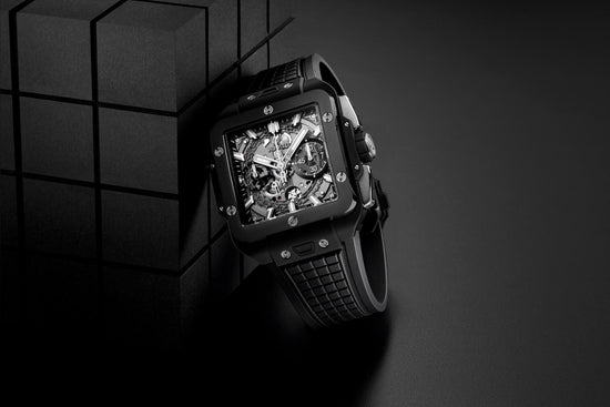 Hublot Replica Watch, Square Bang Unico Back Magic, 42mm, Black Ceramic, 821.CI.0170.RX