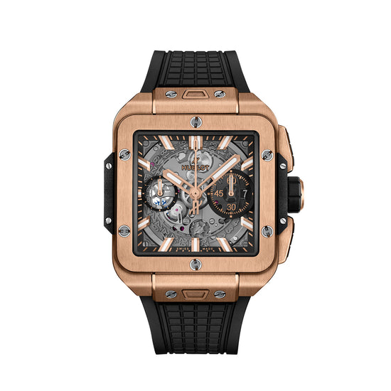 Hublot Replica Watch Square Bang UNICO KING GOLD 821.OX.0180.RX