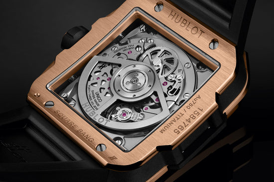 Hublot Replica Watch Square Bang UNICO KING GOLD CERAMIC 821.OM.0180.RX