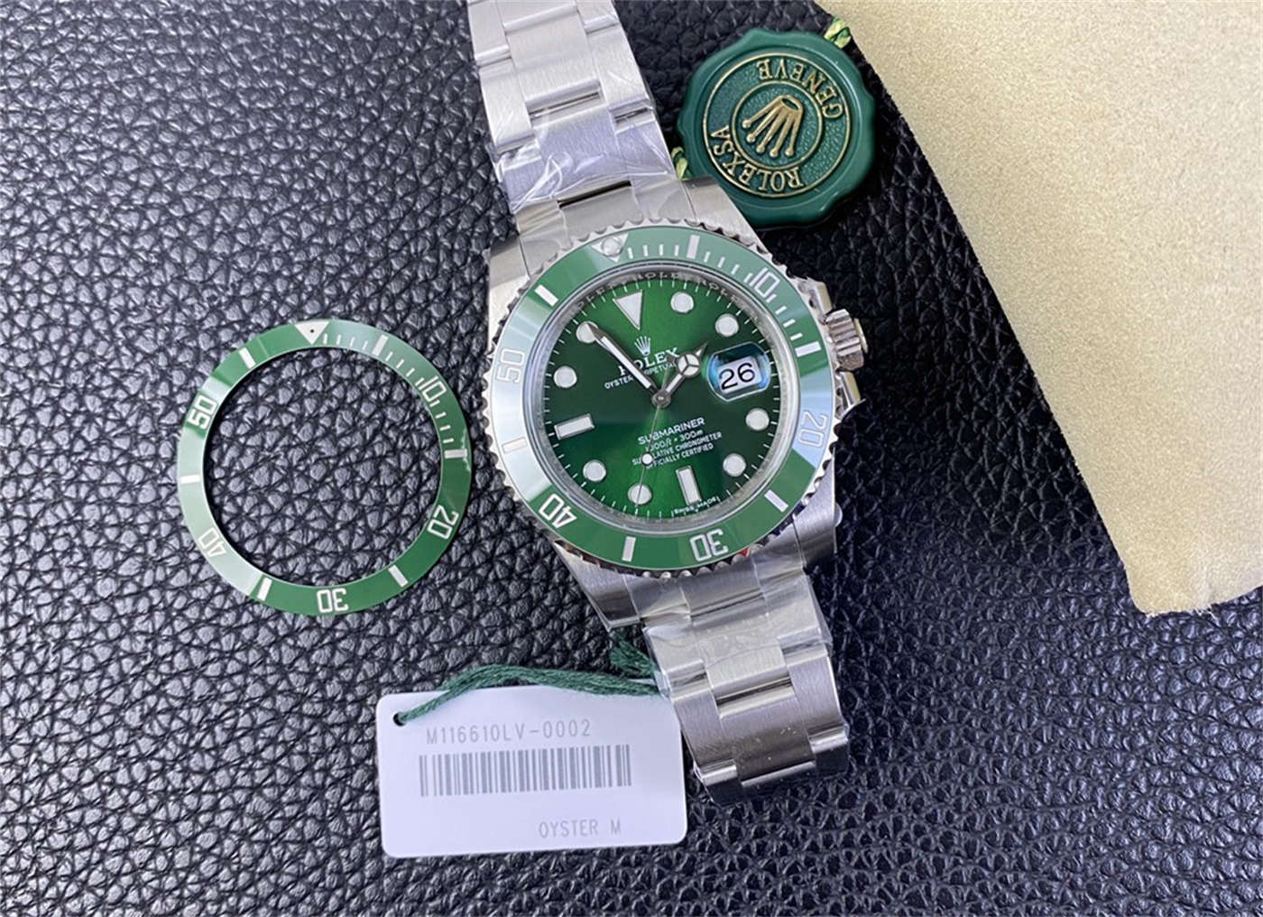 Hulk Rolex Submariner 116610LV VS Factory – Dandong 3135 Edition