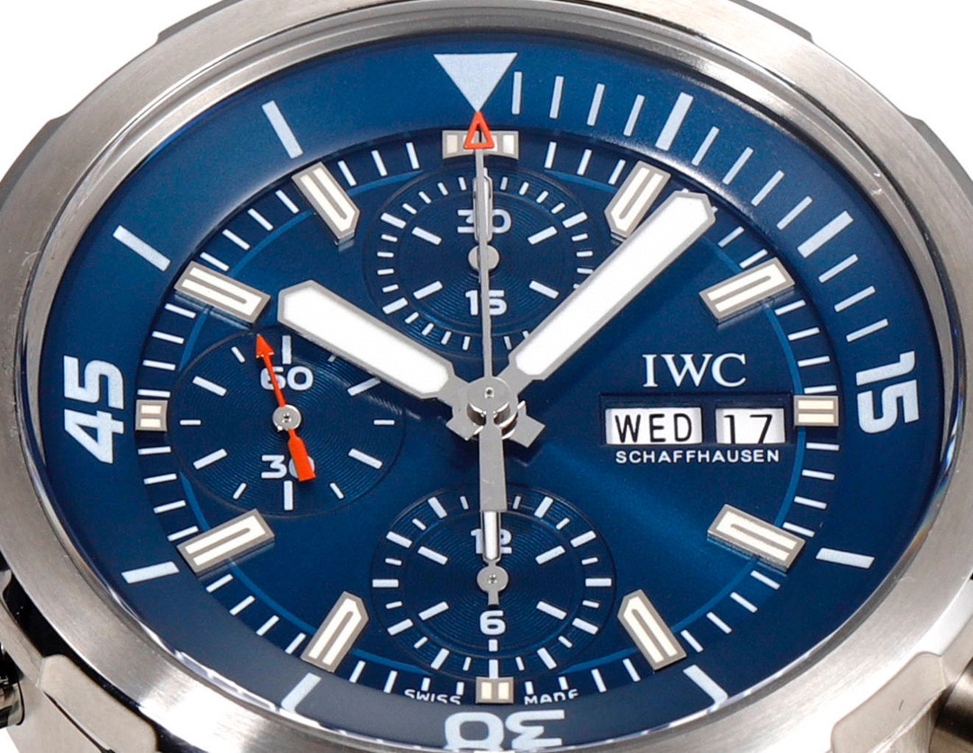 IWC Aquatimer Chronograph Replica IW376806 Blue Dial