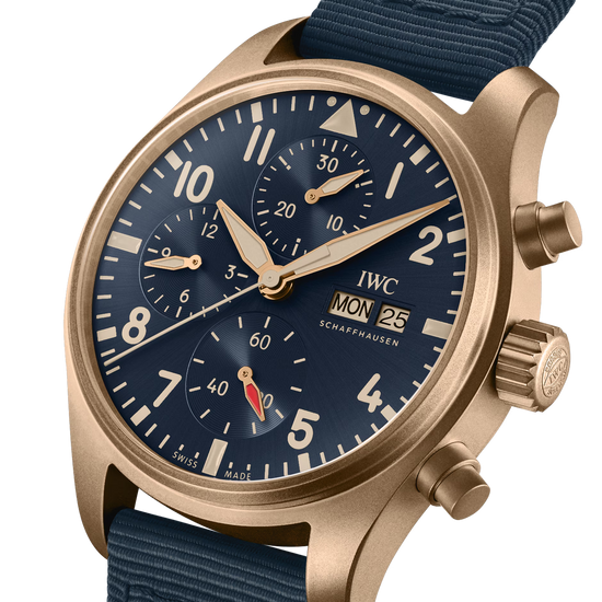 IWC Replica Watch Pilot s Watch Chronograph 41, Bronze, 41mm, IW388109