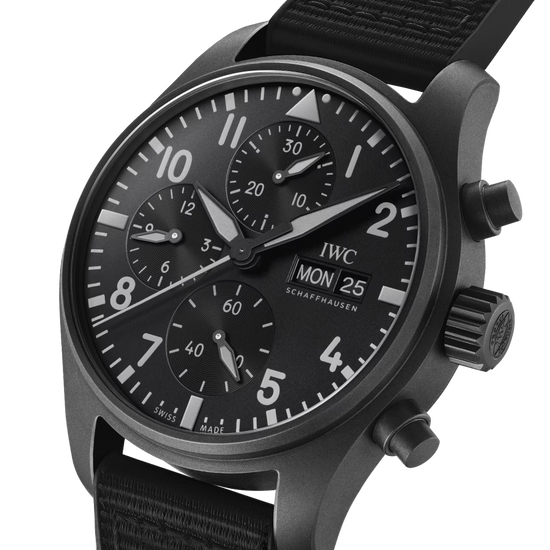 IWC Replica Watch Pilot s Watch Chronograph 41 Top Gun Ceratanium®, 41mm, IW388106