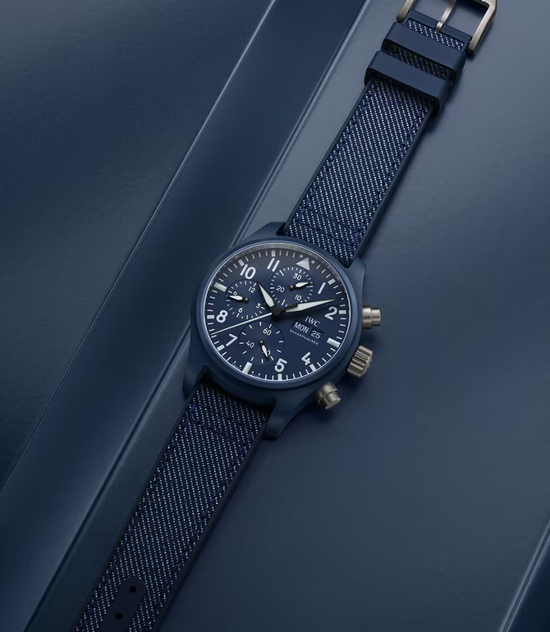 IWC Replica Watch Pilot’s Watch Chronograph 41 TOP GUN Oceana, Ceramic, Titanium, 41.9mm, IW389404
