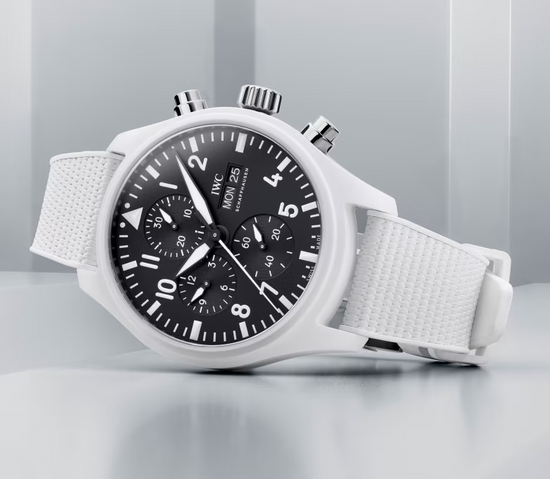 IWC Replica Watch Pilot’s Watch Chronograph TOP GUN Edition “Lake Tahoe”, Ceramic, Titanium, 44,5mm, IW389105