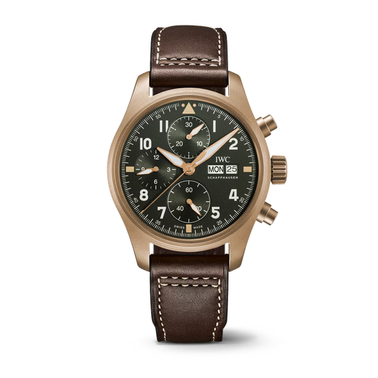 IWC Replica Watch Pilot s Watch Spitfire Chronograph, Bronze, 41mm, IW387902