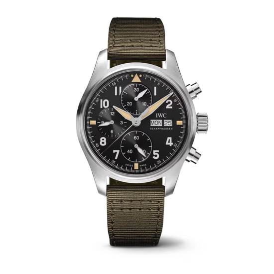 IWC Replica Watch Pilot s Watch Spitfire Chronograph, Stainless Steel, 41mm, IW387901