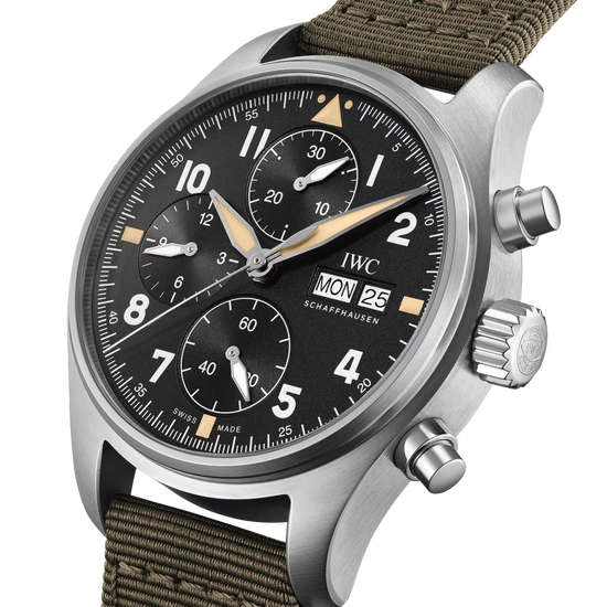IWC Replica Watch Pilot s Watch Spitfire Chronograph, Stainless Steel, 41mm, IW387901