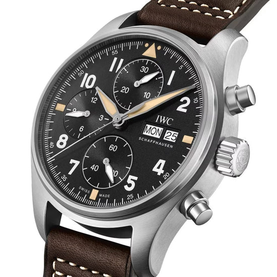 IWC Replica Watch Pilot s Watch Spitfire Chronograph, Stainless Steel , 41mm, IW387903