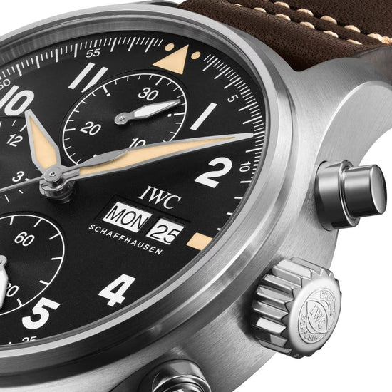 IWC Replica Watch Pilot s Watch Spitfire Chronograph, Stainless Steel , 41mm, IW387903