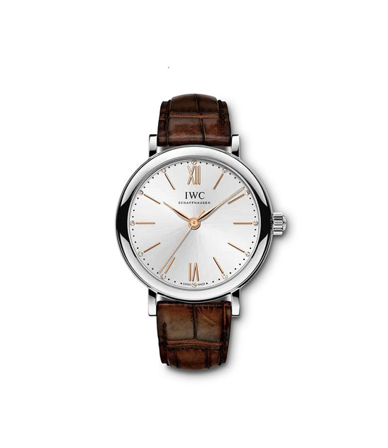 IWC Replica Watch Portofino Automatic 34, Stainless Steel and Diamonds, 34mm, IW357403