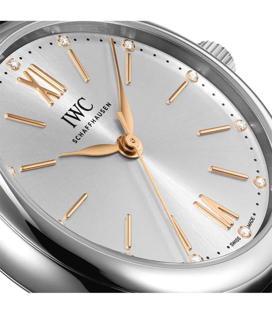 IWC Replica Watch Portofino Automatic 34, Stainless Steel and Diamonds, 34mm, IW357403