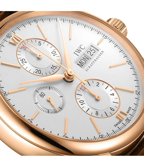IWC Replica Watch Portofino Chronograph, 18k Rose Gold, 42mm, IW391025