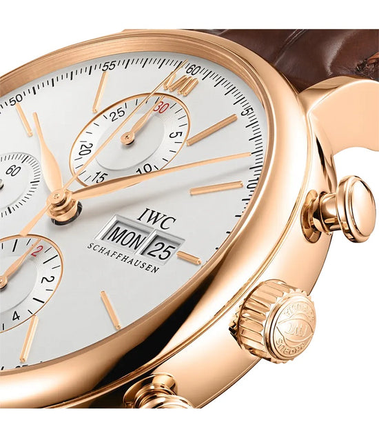 IWC Replica Watch Portofino Chronograph, 18k Rose Gold, 42mm, IW391025