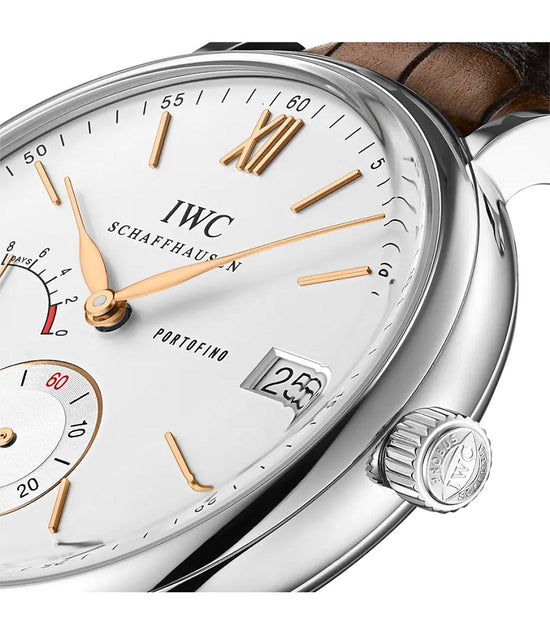 IWC Replica Watch Portofino Hand-Wound Eight Days, Stainless Steel, 45mm, IW510103