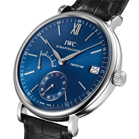 IWC Replica Watch Portofino Hand Wound Eight Days, Stainless Steel, 45mm, IW510106