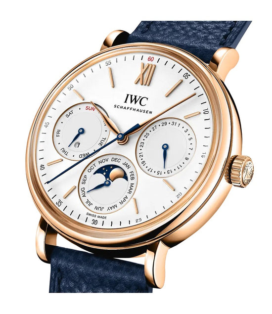 IWC Replica Watch Portugieser Perpetual Calendar, 18k Rose Gold, 40mm, IW344602