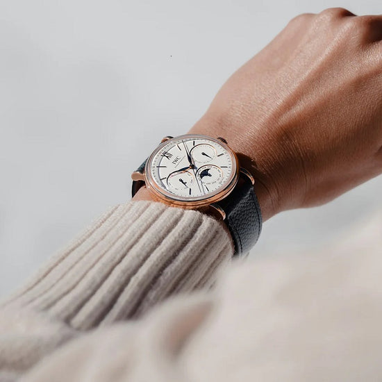 IWC Replica Watch Portugieser Perpetual Calendar, 18k Rose Gold, 40mm, IW344602
