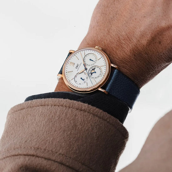 IWC Replica Watch Portugieser Perpetual Calendar, 18k Rose Gold, 40mm, IW344602