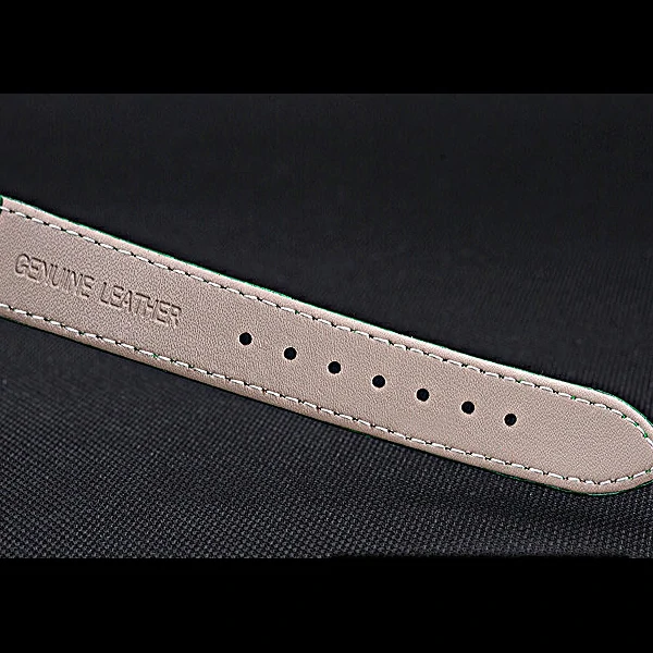 Jaeger LeCoultre Rendez Vous White Dial Green Leather Strap new59987