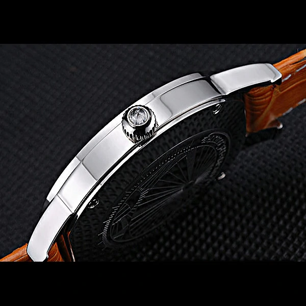Jaeger LeCoultre Rendez Vous White Dial Orange Leather Strap new59989