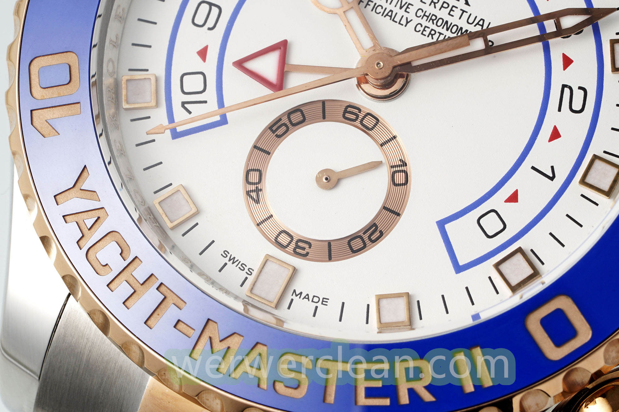 KF Factory Rolex Yacht-Master II 116681 Mercedes Hands Two-Tone Everose Gold & Steel 44mm Regatta Chronograph Watch