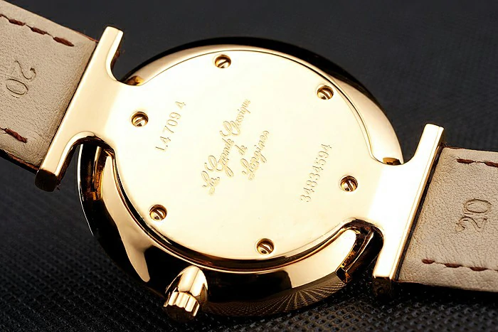 Longines Grande Classique White Dial Gold Case Brown Leather Strap new122753