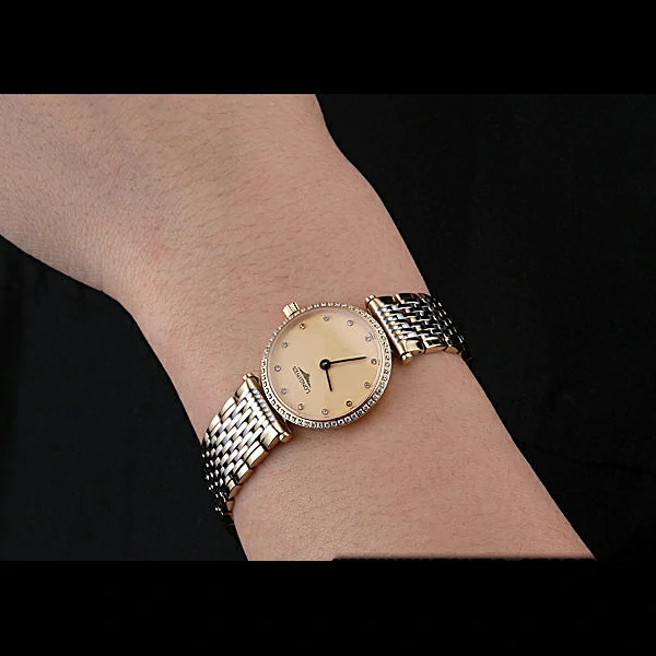Longines La Grande Classique Champagne Dial Two Tone Bracelet Femme new60038