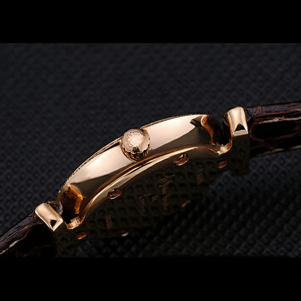 Longines La Grande Classique Diamond Bezel White Dial Brown Leather Strap Femme new60015