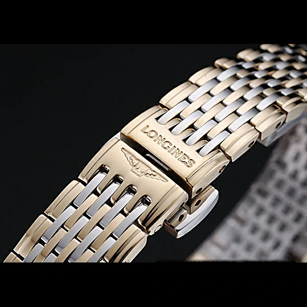 Longines La Grande Classique Two Tone Band Champagne Dial Femme new59997